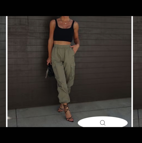 🔴SOLD🔴 Vici parachute pant - Picture 2 of 8